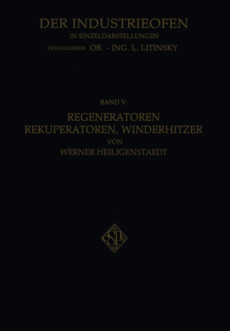 Regeneratoren Rekuperatoren, Winderhitzer