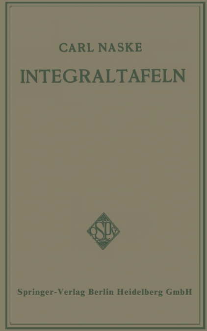 Integraltafeln