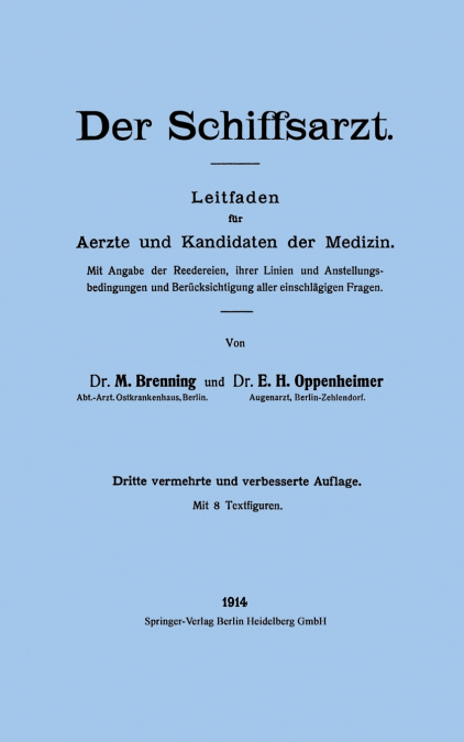 Der Schiffsarzt