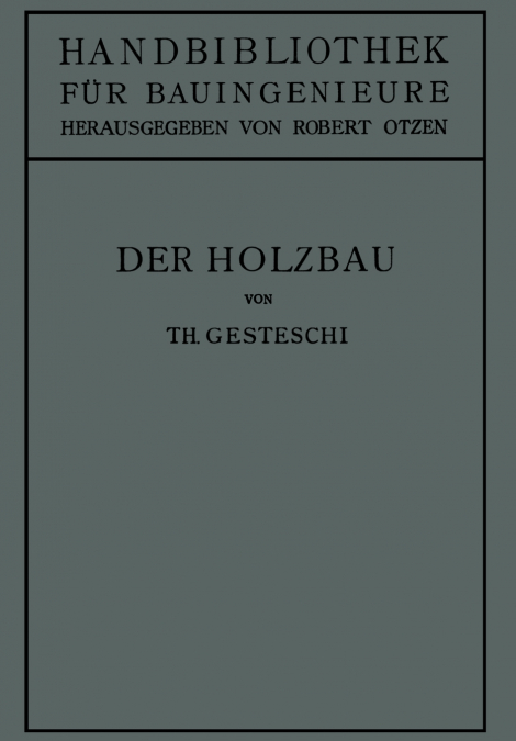 Der Holzbau