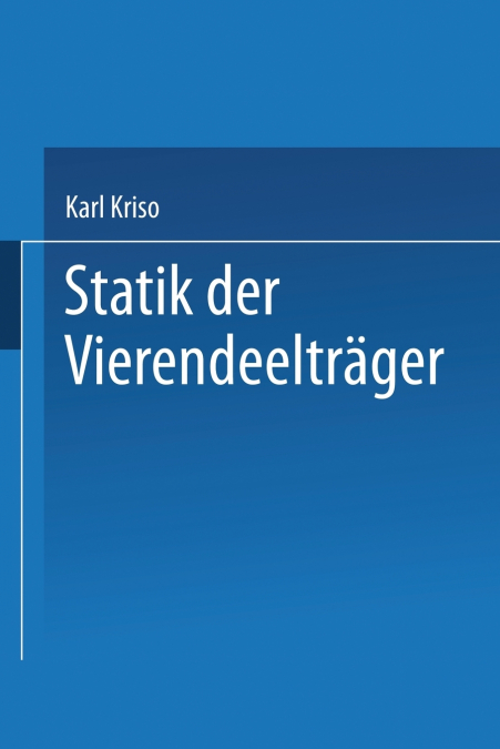Statik Der Vierendeeltrager