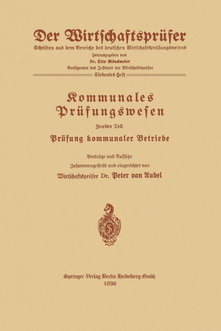 Kommunales Prüfungswesen