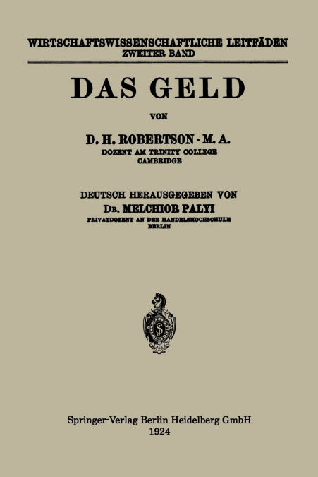Das Geld