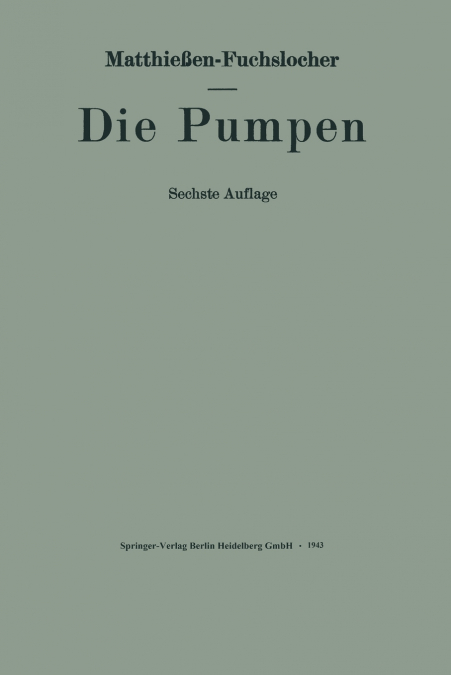 Die Pumpen