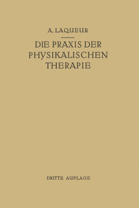 Die Praxis Der Physikalischen Therapie