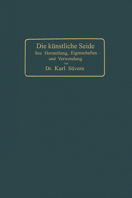 Die Kunstliche Seide