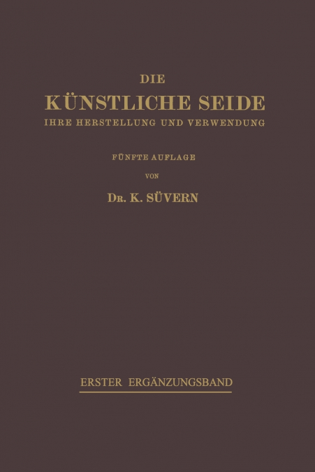 Die Kunstliche Seide