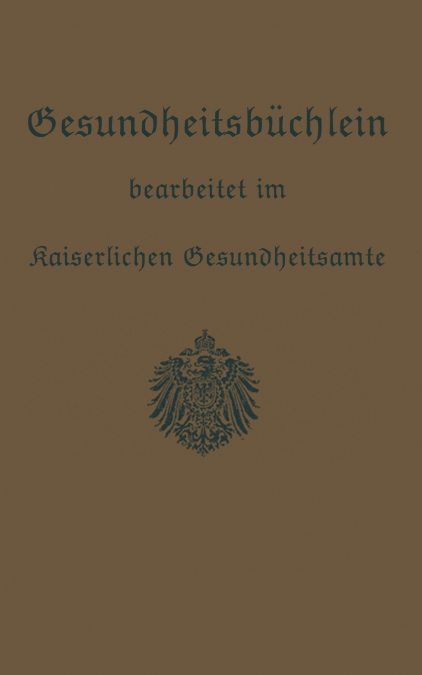 Gesundheitsbuchlein