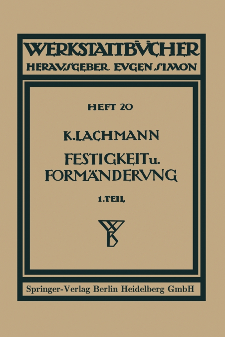 Festigkeit Und Formanderung
