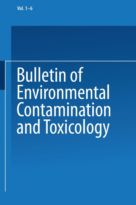 Bulletin of Environmental Contamination and Toxicology