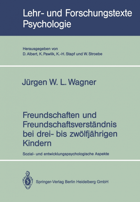 Freundschaften Und Freundschaftsverstandnis Bei Drei- Bis Zwolfjahrigen Kindern