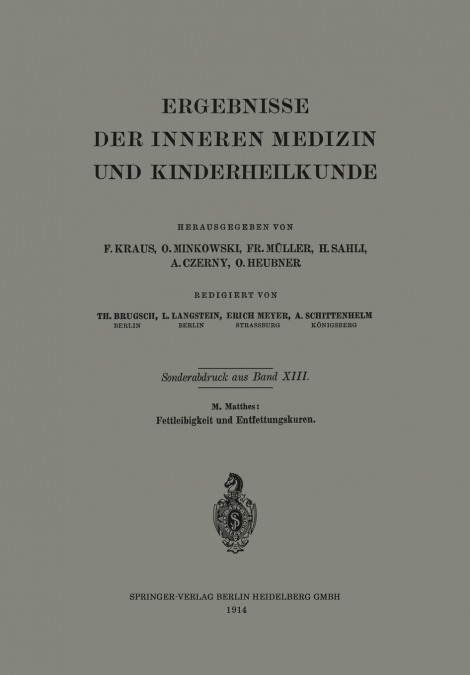 Fettleibigkeit Und Entfettungskuren