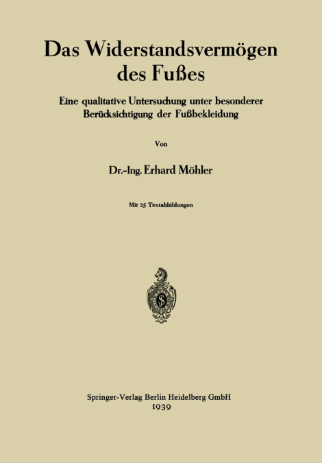 Das Widerstandsvermogen Des Fusses