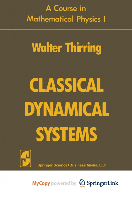 Classical Dynamical Systems