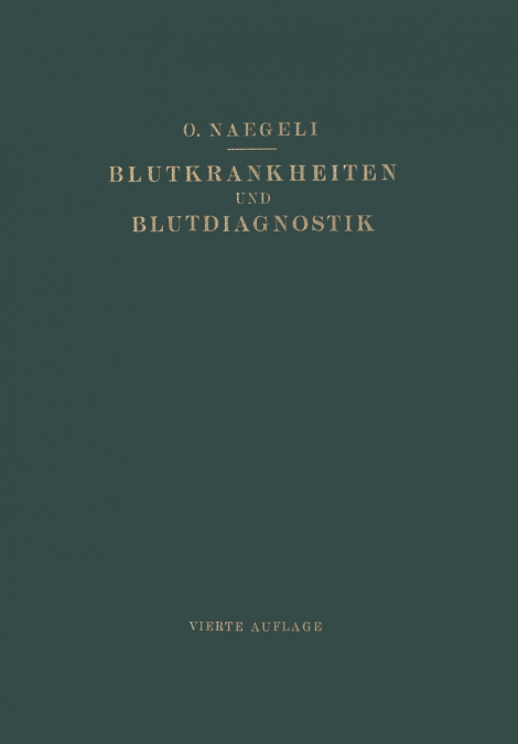 Blutkrankheiten Und Blutdiagnostik