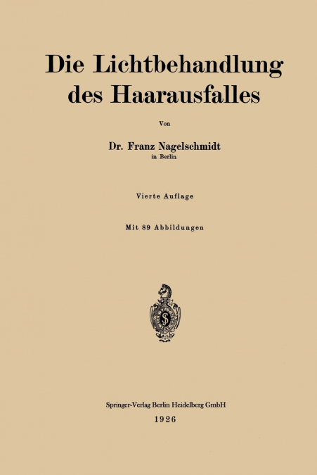 Die Lichtbehandlung Des Haarausfalles
