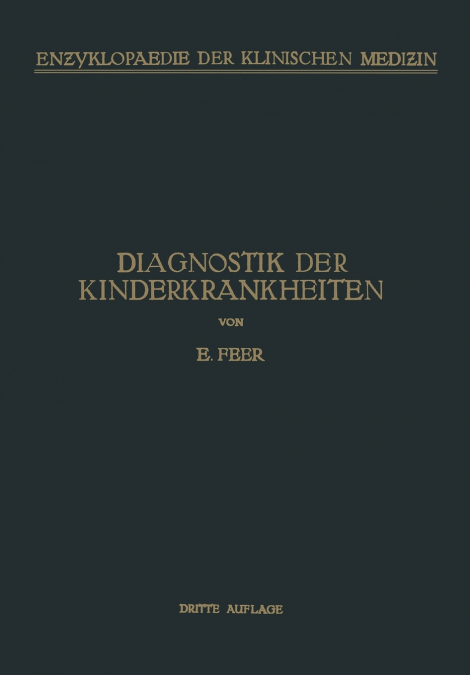 Diagnostik Der Kinderkrankheiten
