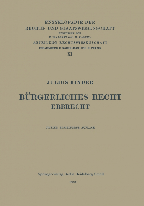 Burgerliches Recht