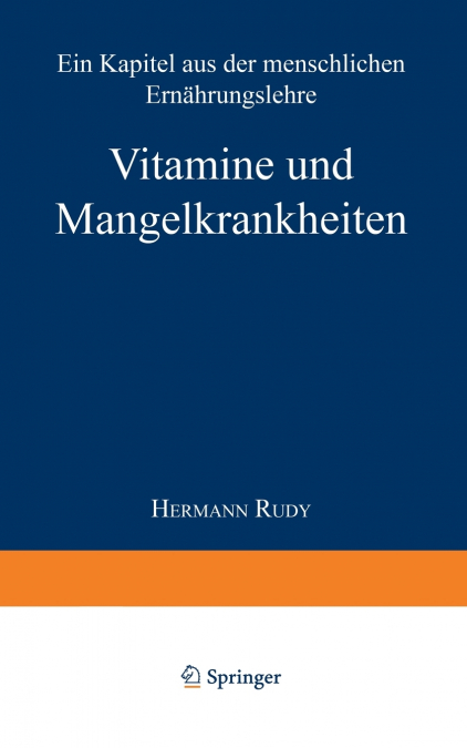 Vitamine Und Mangelkrankheiten