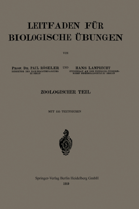 Leitfaden Fur Biologische Ubungen