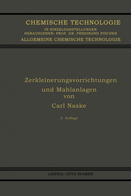 Zerkleinerungsvorrichtungen Und Mahlanlagen