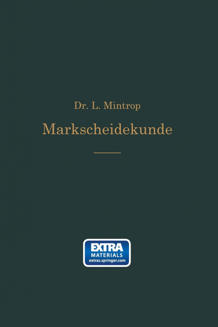 Einfuhrung in Die Markscheidekunde