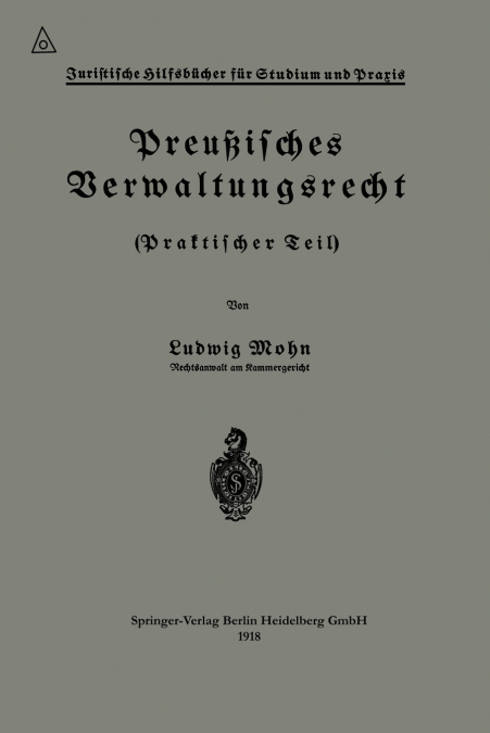 Preussisches Verwaltungsrecht
