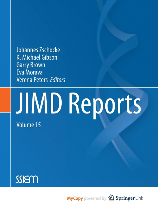 JIMD Reports, Volume 15