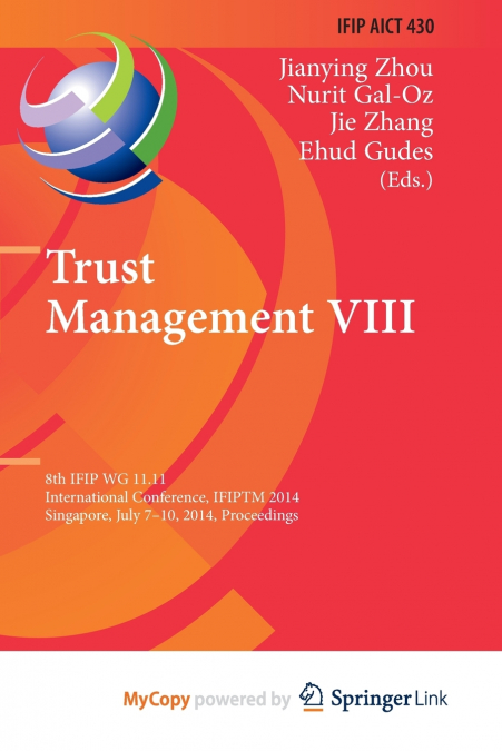 Trust Management VIII