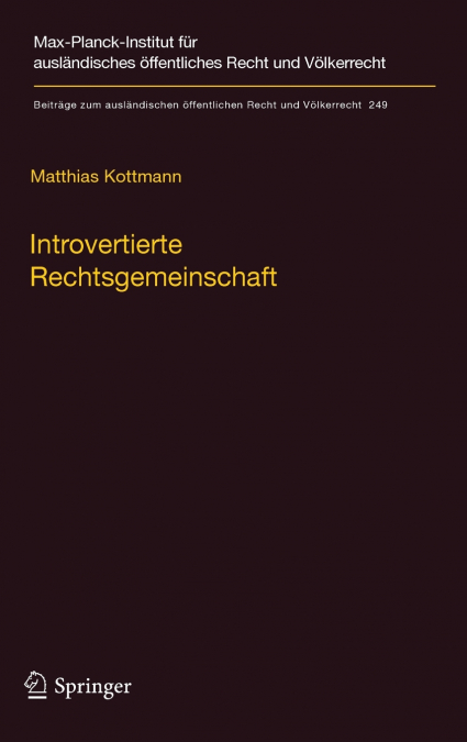 Introvertierte Rechtsgemeinschaft