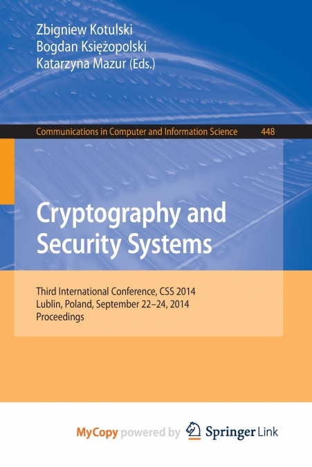 Cryptography and Security Systems