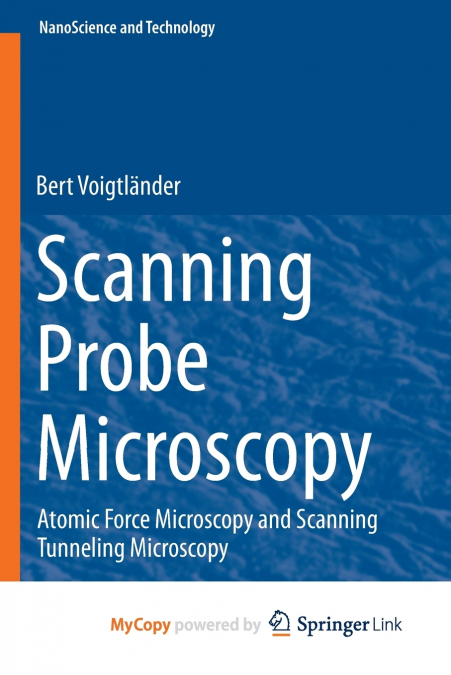 Scanning Probe Microscopy