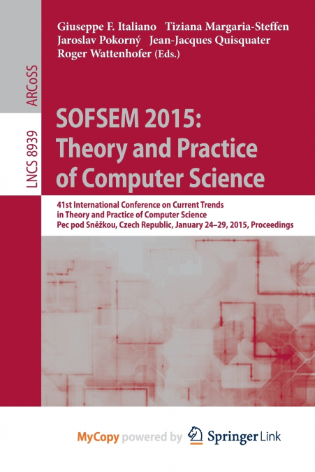 SOFSEM 2015