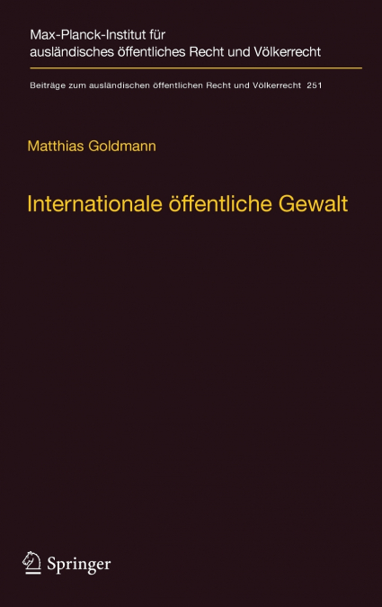Internationale öffentliche Gewalt