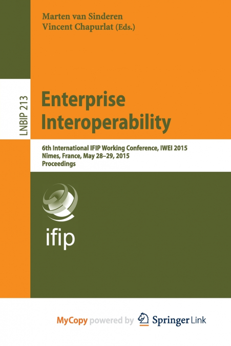 Enterprise Interoperability