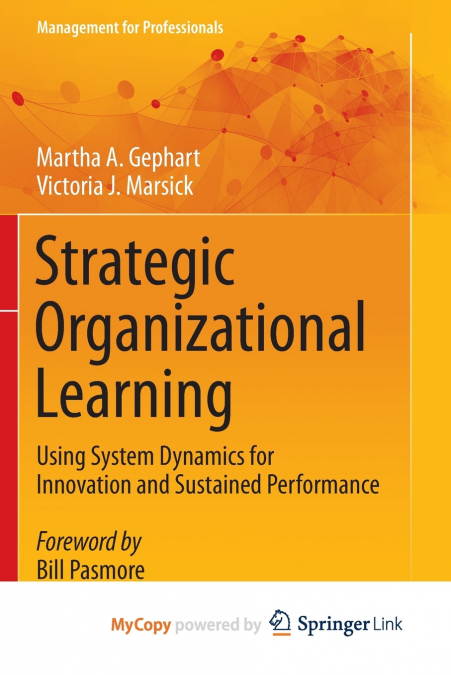 Strategic Organizational Learning