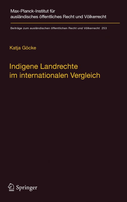 Indigene Landrechte im internationalen Vergleich