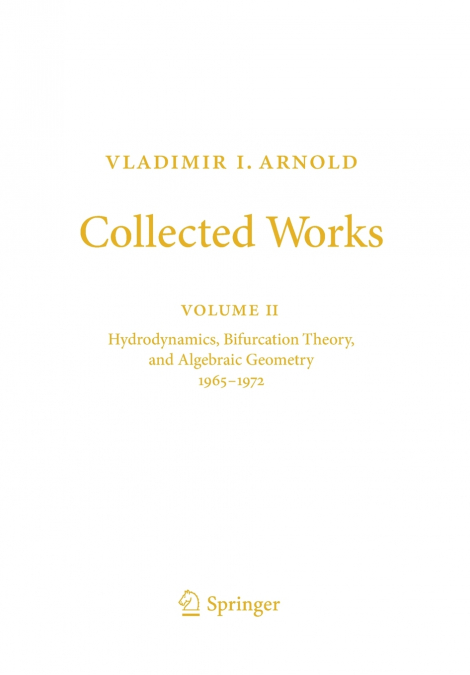 Vladimir I. Arnold - Collected Works