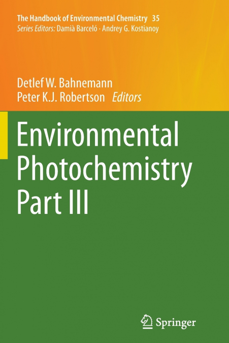 Environmental Photochemistry Part III