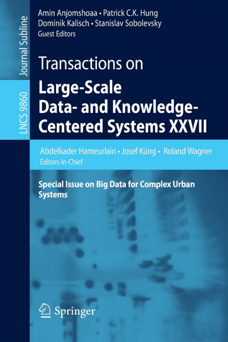 Transactions on Large-Scale Data- and Knowledge-Centered Systems XXVII
