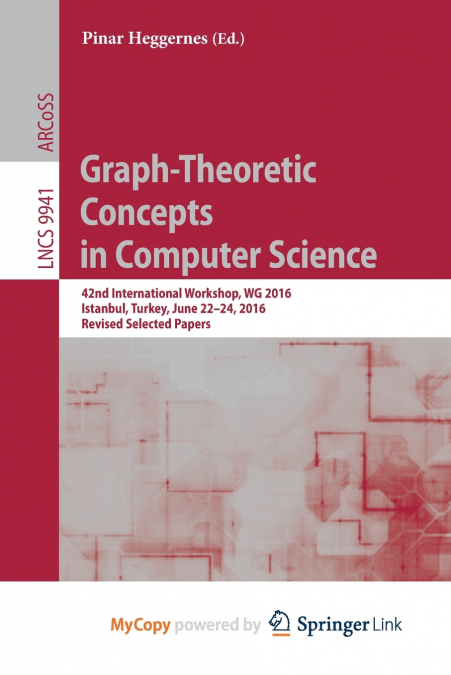 Graph-Theoretic Concepts in Computer Science