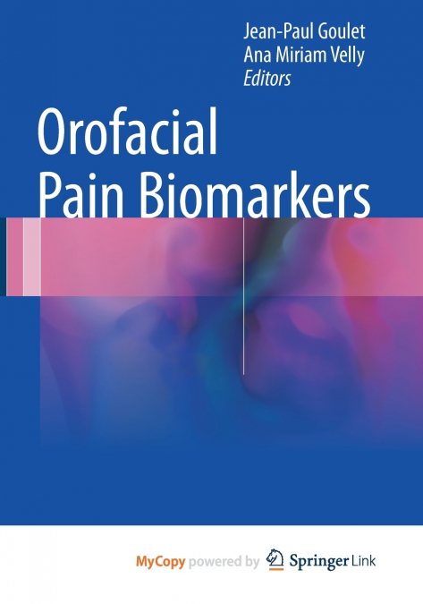 Orofacial Pain Biomarkers