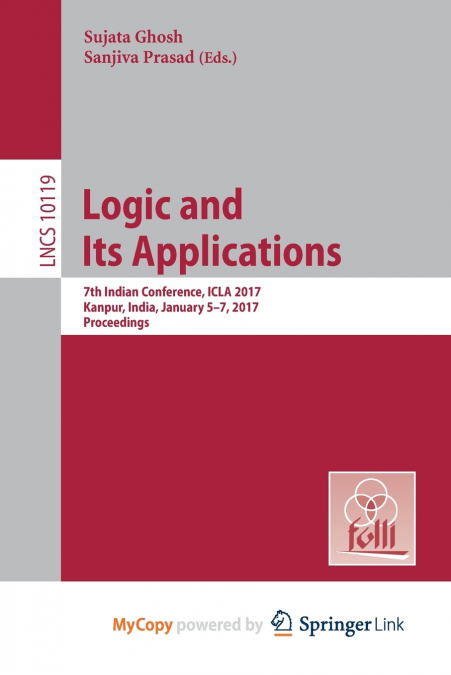 Logic and Its Applications