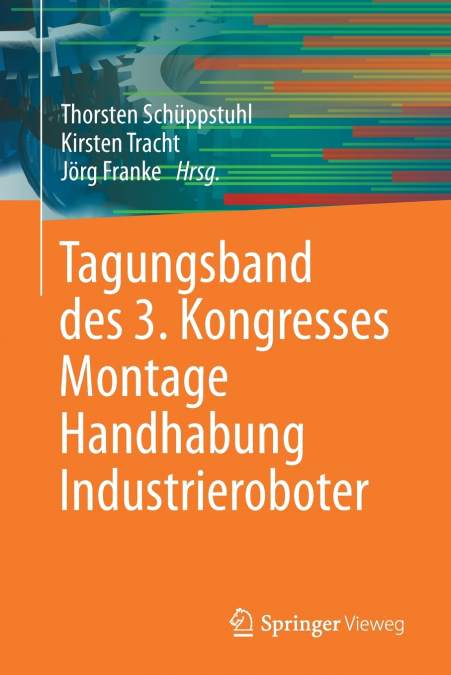 Tagungsband des 3. Kongresses Montage Handhabung Industrieroboter