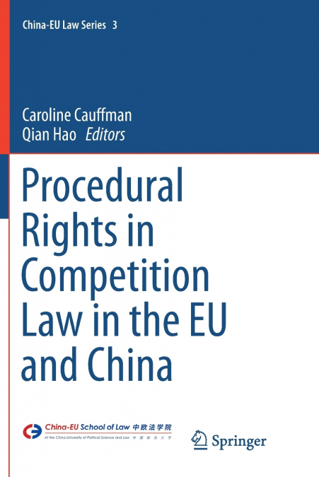 Procedural Rights in Competition Law in the EU and China