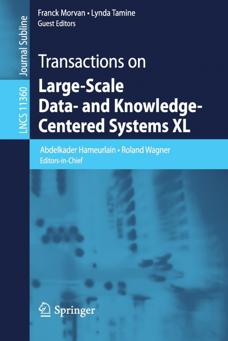 Transactions on Large-Scale Data- and Knowledge-Centered Systems XL