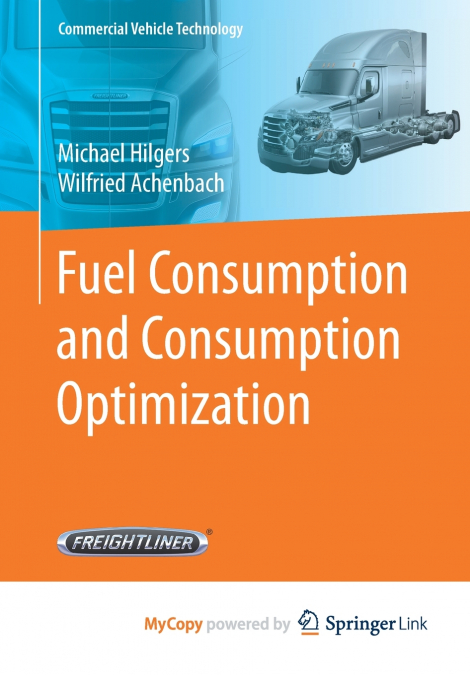 Fuel Consumption and Consumption Optimization