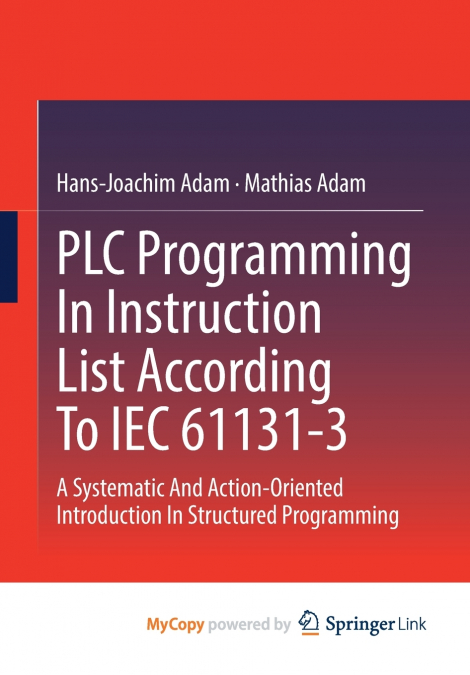 PLC Programming In Instruction List According To IEC 61131-3