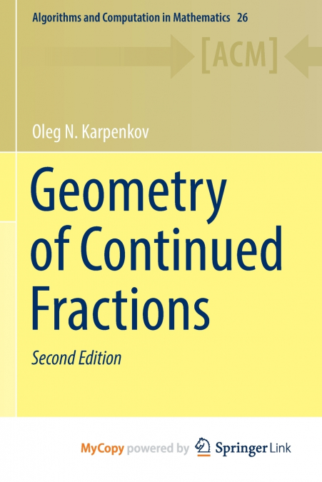 Geometry of Continued Fractions