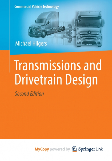 Transmissions and Drivetrain Design